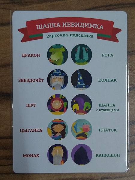 隱形帽 俄羅斯兒童桌遊 附中文說明書 開箱及規則介紹 by 隱形帽 俄羅斯兒童桌遊 附中文說明書 開箱及規則介紹 by