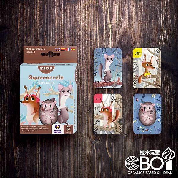 松鼠取堅果 Squeeerrels 附中文說明書 開箱及規則 松鼠取堅果 Squeeerrels 附中文說明書 開箱及規則