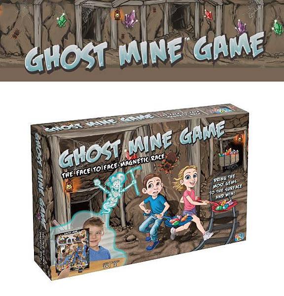 寶藏驚魂 Ghost Mine Game 含中文規則 開箱及