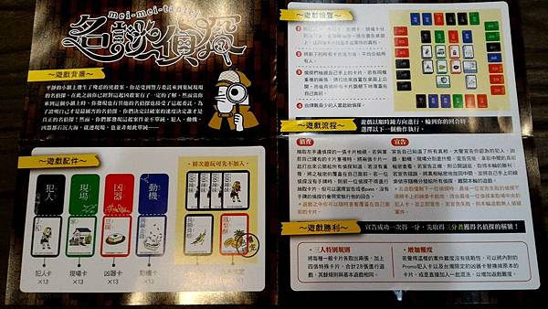 名謎偵探 mei mei tantei 繁體中文版 開箱及規 名謎偵探 mei mei tantei 繁體中文版 開箱及規