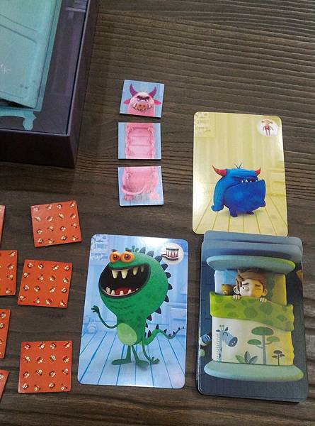 怪獸來敲門 Monster Chase 繁體中文版 開箱及規 怪獸來敲門 Monster Chase 繁體中文版 開箱及規