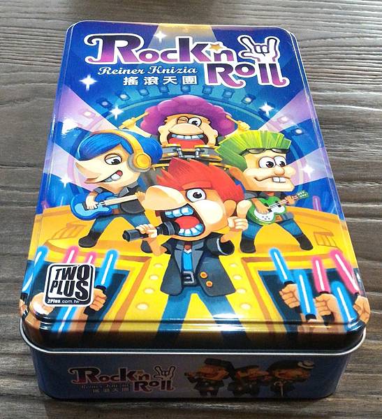 搖滾天團 Rock'n Roll 繁體中文版 開箱及規則介紹 搖滾天團 Rock'n Roll 繁體中文版 開箱及規則介紹