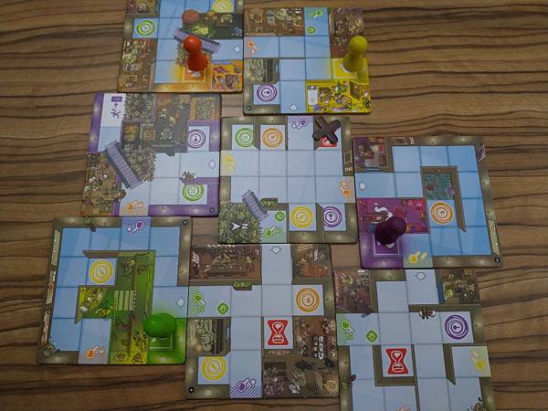 飛躍魔盜團 Magic Maze 繁體中文版 開箱及規則介紹 飛躍魔盜團 Magic Maze 繁體中文版 開箱及規則介紹