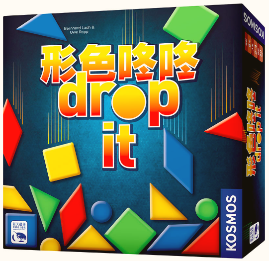 形色咚咚 Drop It 繁體中文版 開箱及規則介紹 by 