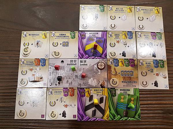 倫敦公會 GUILDS OF LONDON 繁體中文版 開箱 倫敦公會 GUILDS OF LONDON 繁體中文版 開箱