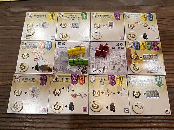 倫敦公會 GUILDS OF LONDON 繁體中文版 開箱 倫敦公會 GUILDS OF LONDON 繁體中文版 開箱