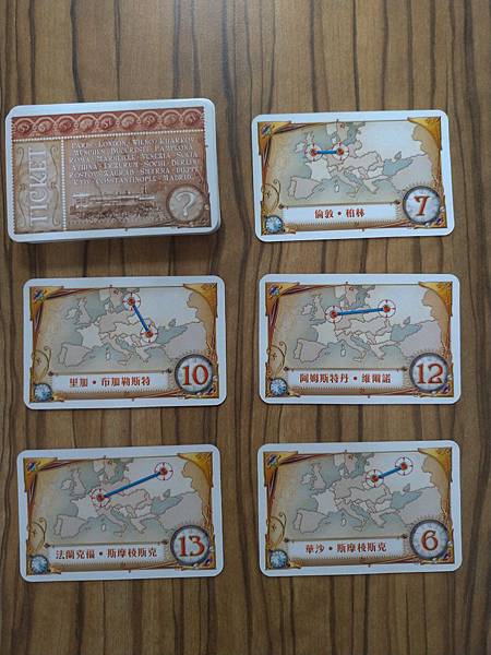 鐵道任務 歐洲篇 Ticket to ride Europe 鐵道任務 歐洲篇 Ticket to ride Europe