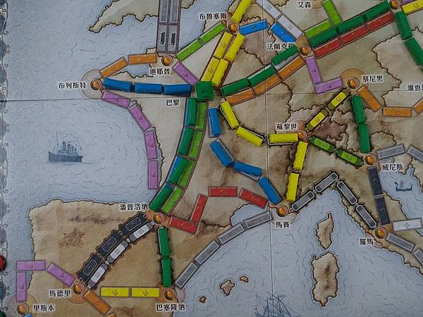 鐵道任務 歐洲篇 Ticket to ride Europe