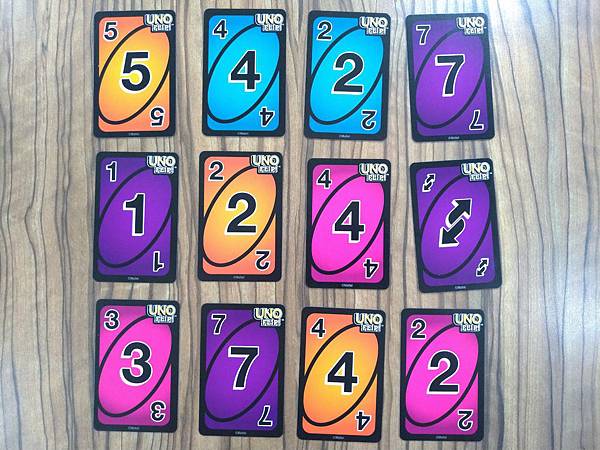 Uno Flip Card Game 附中文卡表 開箱及規則 Uno Flip Card Game 附中文卡表 開箱及規則