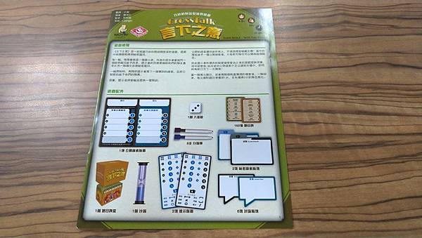 言下之意 CrossTalk 繁體中文版 開箱及規則介紹 b 言下之意 CrossTalk 繁體中文版 開箱及規則介紹 b