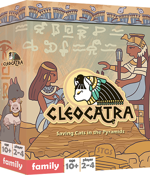 埃及艷貓 Cleocatra 內附繁中說明書 開箱及規則介紹