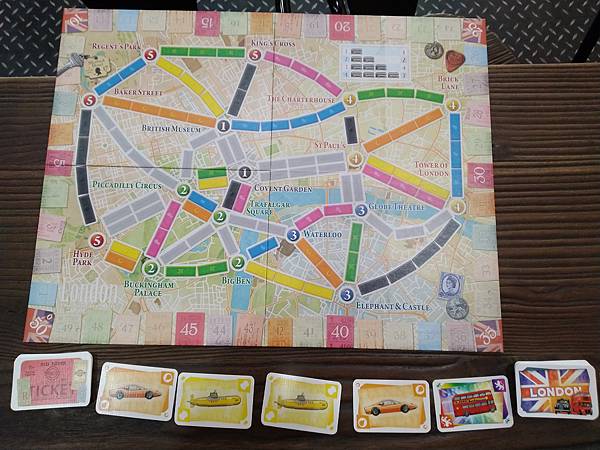 鐵道任務 倫敦 Ticket to Ride LONDON 