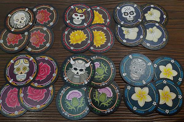 骷髏牌 Skull 繁體中文版 開箱及規則介紹 by 高雄 骷髏牌 Skull 繁體中文版 開箱及規則介紹 by 高雄