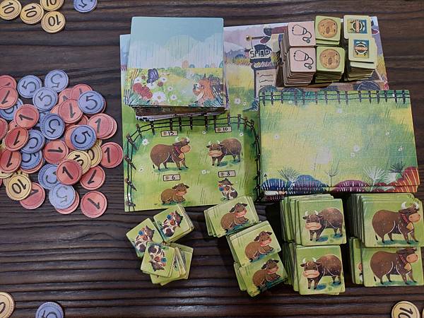 養牛趣 Organic Herd 繁體中文版 開箱及規則介紹 養牛趣 Organic Herd 繁體中文版 開箱及規則介紹