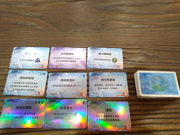 新演化論:海洋 OCEANS 繁體中文版 開箱及規則介紹 b 新演化論:海洋 OCEANS 繁體中文版 開箱及規則介紹 b