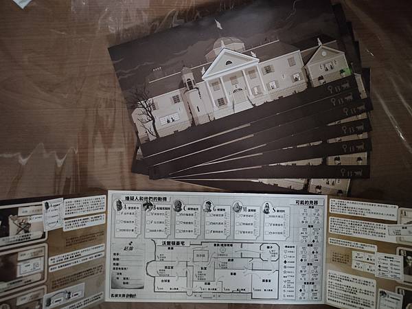 名偵大賽 Awkward Guest 繁體中文版 開箱及規則 名偵大賽 Awkward Guest 繁體中文版 開箱及規則