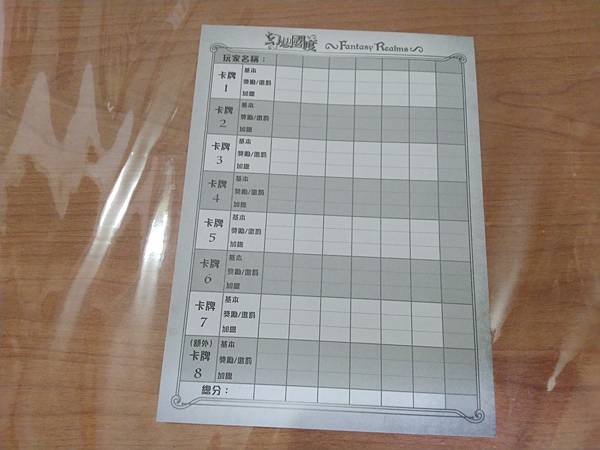 幻想國度 Fantasy Realms 繁體中文版 開箱及 幻想國度 Fantasy Realms 繁體中文版 開箱及