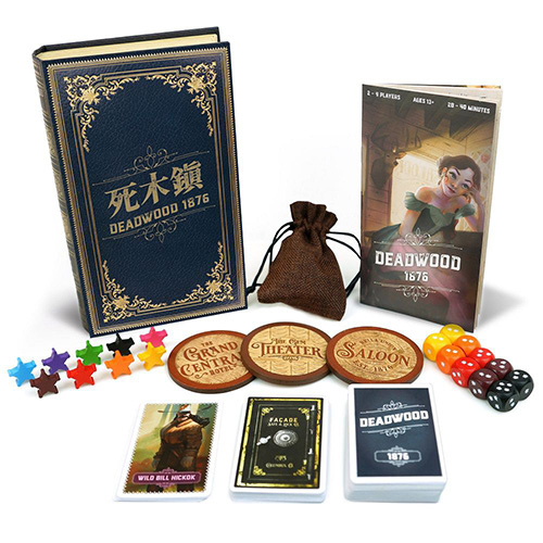 死木鎮 DEADWOOD 1876 繁體中文版 開箱及規則介