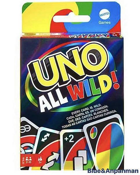 UNO All Wild 全萬用卡牌遊戲卡 開箱及規則介紹 