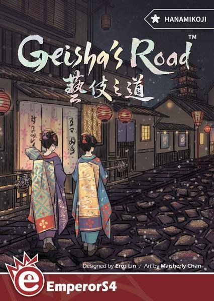 藝妓之道 Geisha's Road 繁體中文版 開箱及規則