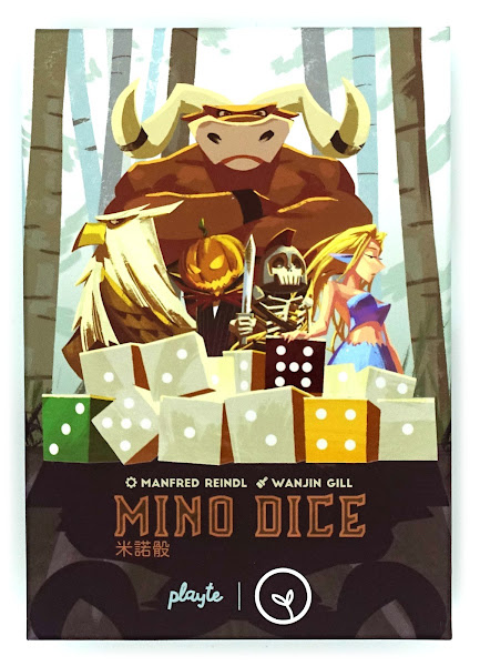 米諾骰 MINO DICE 繁體中文版 開箱及規則介紹 by