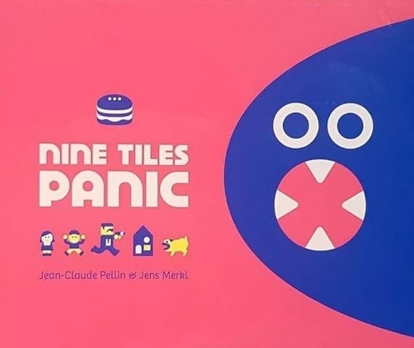 瘋狂九板塊NINE TILES PANIC 日英版附繁體中文