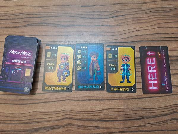 賽博職介所 Neon Nexus 繁體中文版 開箱及規則介紹 賽博職介所 Neon Nexus 繁體中文版 開箱及規則介紹