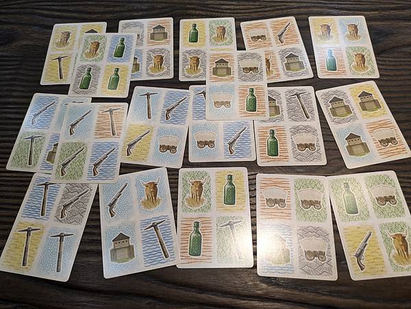 跑馬圈地 Circle the Wagons 錢包系列桌遊 