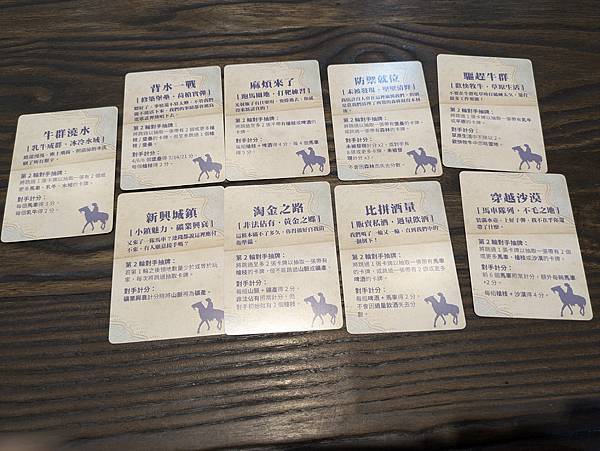 跑馬圈地 Circle the Wagons 錢包系列桌遊 