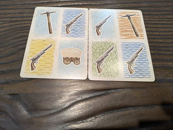 跑馬圈地 Circle the Wagons 錢包系列桌遊 