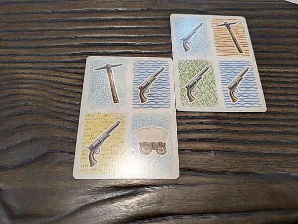 跑馬圈地 Circle the Wagons 錢包系列桌遊 