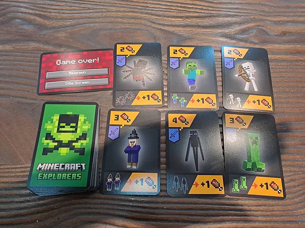 當個創世神 探險家 紙牌遊戲 MINECRAFT EXPLO