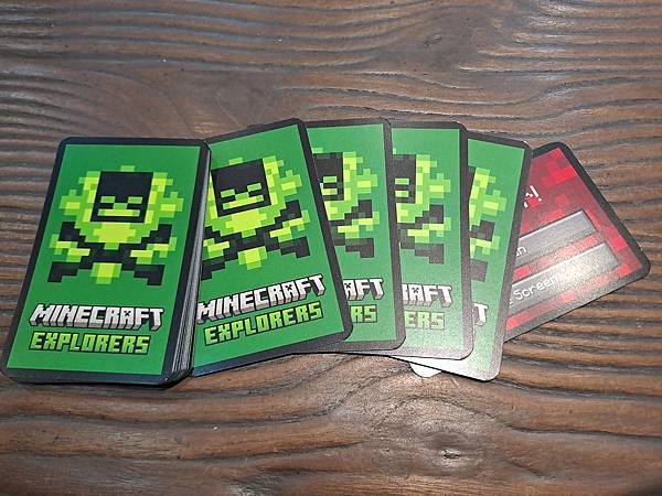 當個創世神 探險家 紙牌遊戲 MINECRAFT EXPLO
