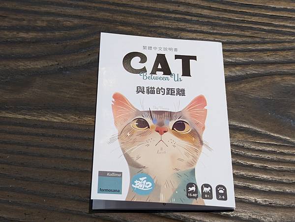 與貓的距離 Between Us 繁體中文版 開箱及規則介紹