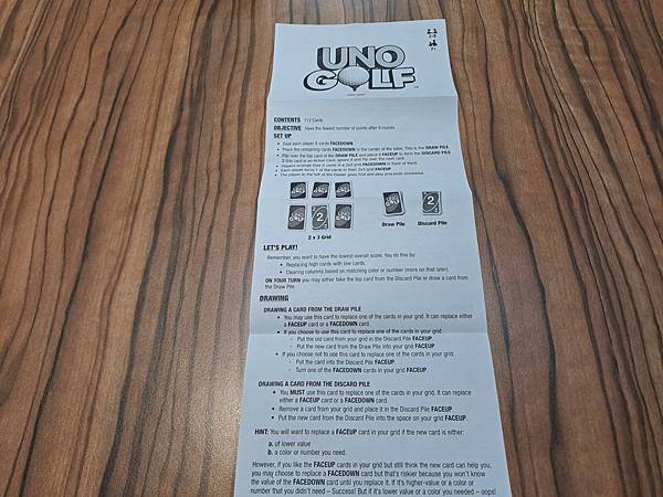 UNO高爾夫 UNO GOLF 全新玩法 附電子中文規則 開 UNO高爾夫 UNO GOLF 全新玩法 附電子中文規則 開