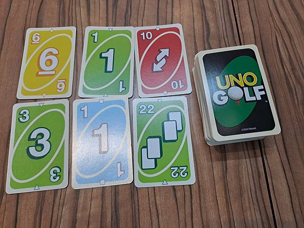 UNO高爾夫 UNO GOLF 全新玩法 附電子中文規則 開 UNO高爾夫 UNO GOLF 全新玩法 附電子中文規則 開