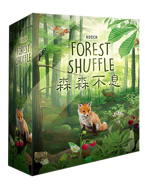 森森不息 Forest Shuffle 繁體中文版 開箱及規 森森不息 Forest Shuffle 繁體中文版 開箱及規
