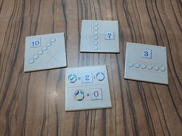 花磚密語:對決 Azul Duel 繁體中文版 開箱及規則介 花磚密語:對決 Azul Duel 繁體中文版 開箱及規則介