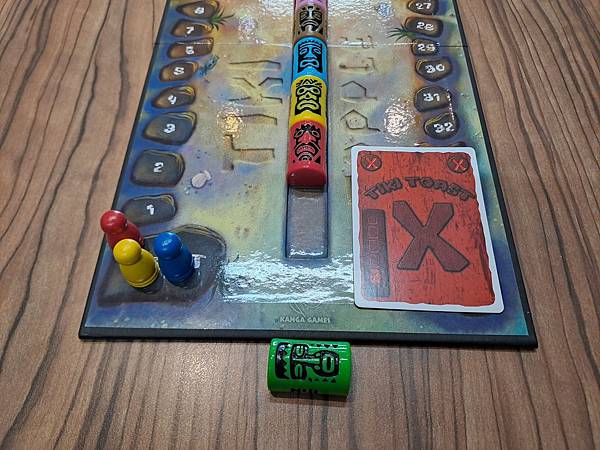 推倒提基 Tiki Topple 20周年版 開箱及規則介紹