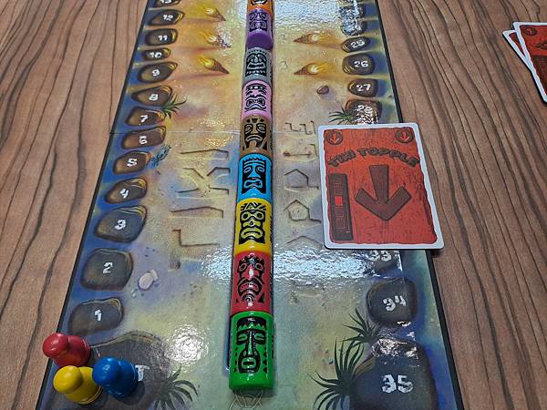 推倒提基 Tiki Topple 20周年版 開箱及規則介紹