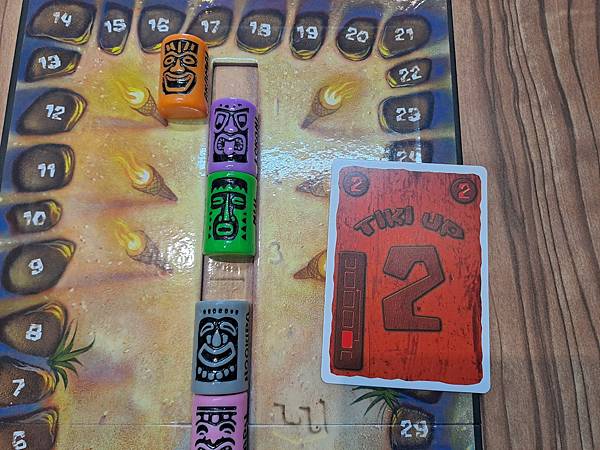 推倒提基 Tiki Topple 20周年版 開箱及規則介紹