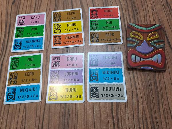 推倒提基 Tiki Topple 20周年版 開箱及規則介紹