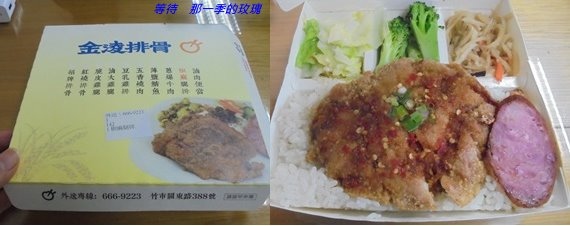[食記] [新竹] 金淩排骨（便當）