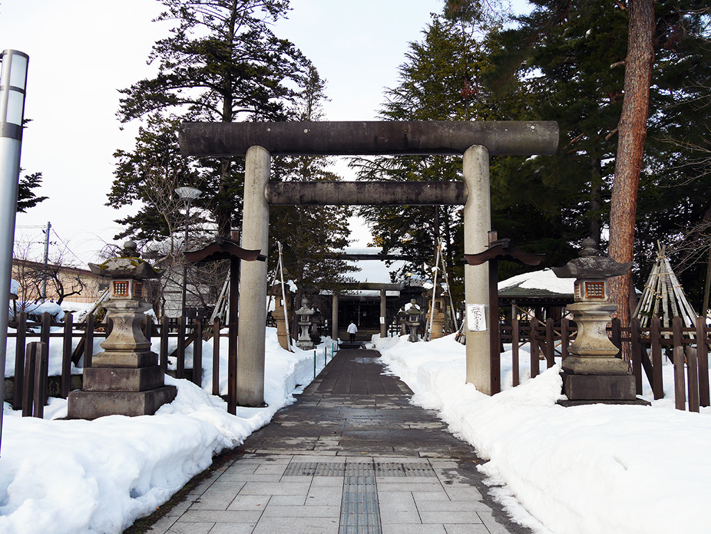 09松岬神社.jpg - 日本山形縣米澤市松岬公園、上杉神社