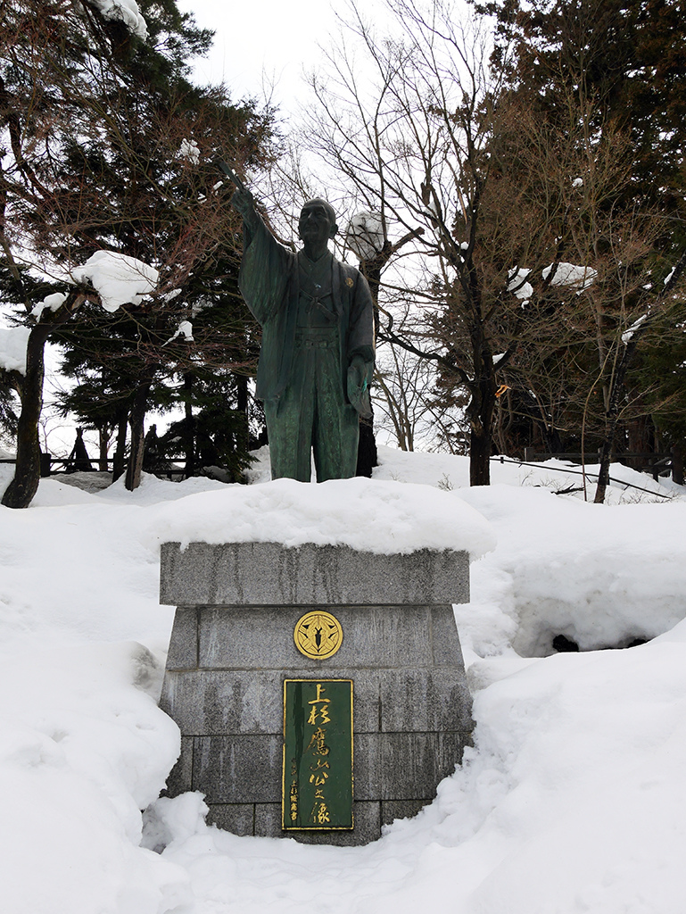 14上杉鷹山公像.jpg - 日本山形縣米澤市松岬公園、上杉神社