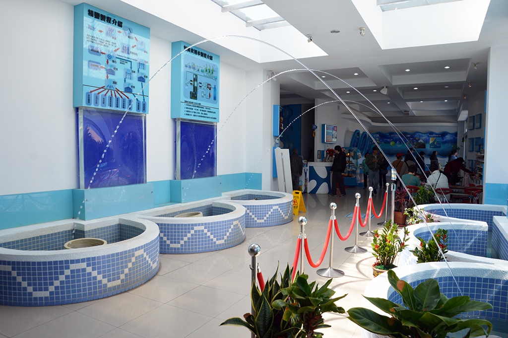 14館內通道裝飾.jpg - 台鹽通霄廠觀光工廠鹽來館