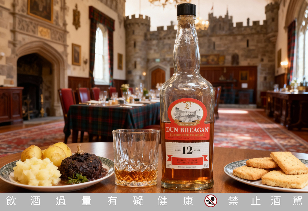唐堡(DUN BHEAGAN)12年蘇格蘭威士忌 口感平衡、