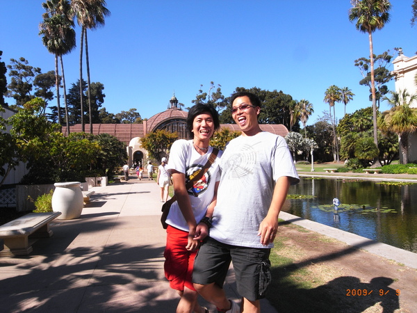 balboa park的水池