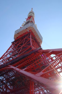 就在東京鐵塔底下.JPG