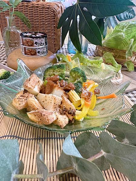 【元歲本舖豪德燒烤雞肉罐頭】溫沙拉/氣炸馬鈴薯/拌麵一次滿足